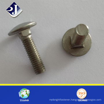 Flat Head DIN 603 Carriage Bolt and Nut